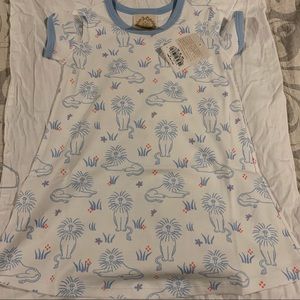 T. B. B. C. polly play dress 3T lion around print. NWT